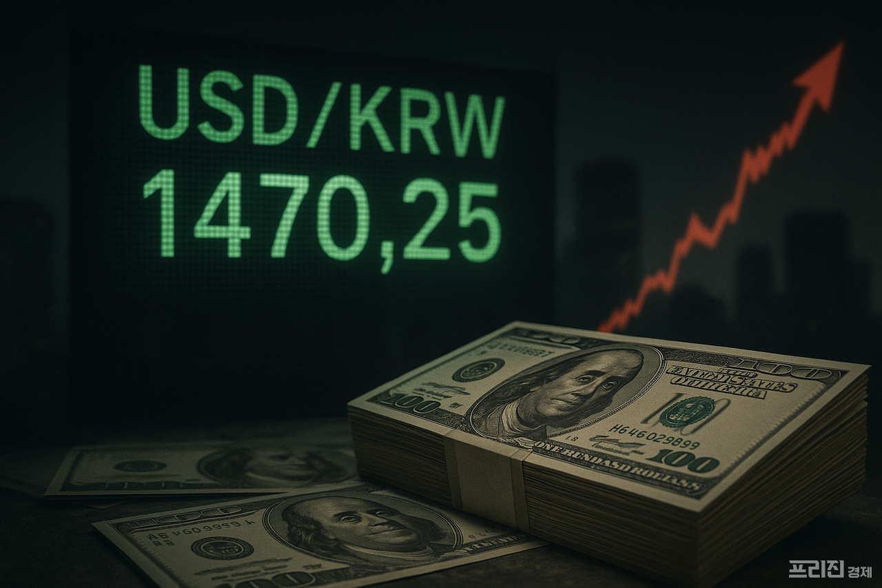칼럼] 환율 급등, 서학개미 탓하기 전에 봐야 할 것들 < 데스크의 눈 < 오피니언 < 기사본문 - 프리진뉴스